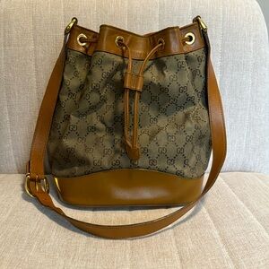 Authentic Gucci Monogramom Crossbody